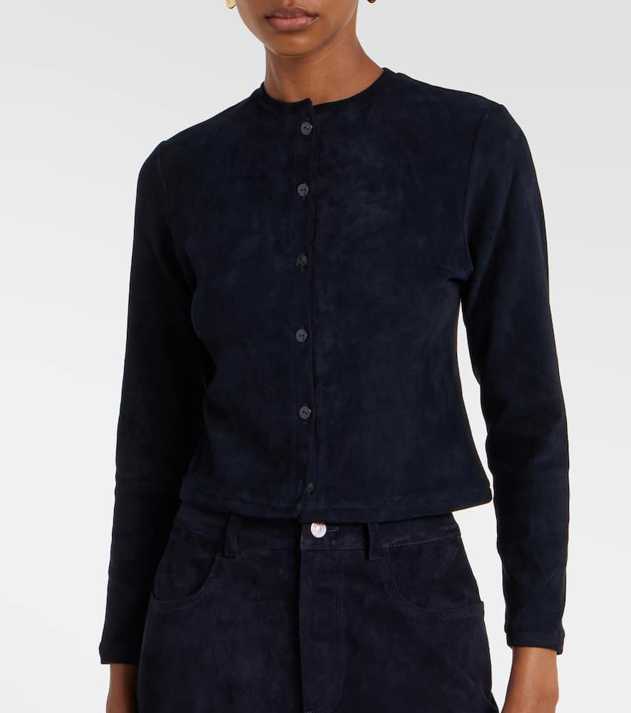 Astrid 24 suede cardigan