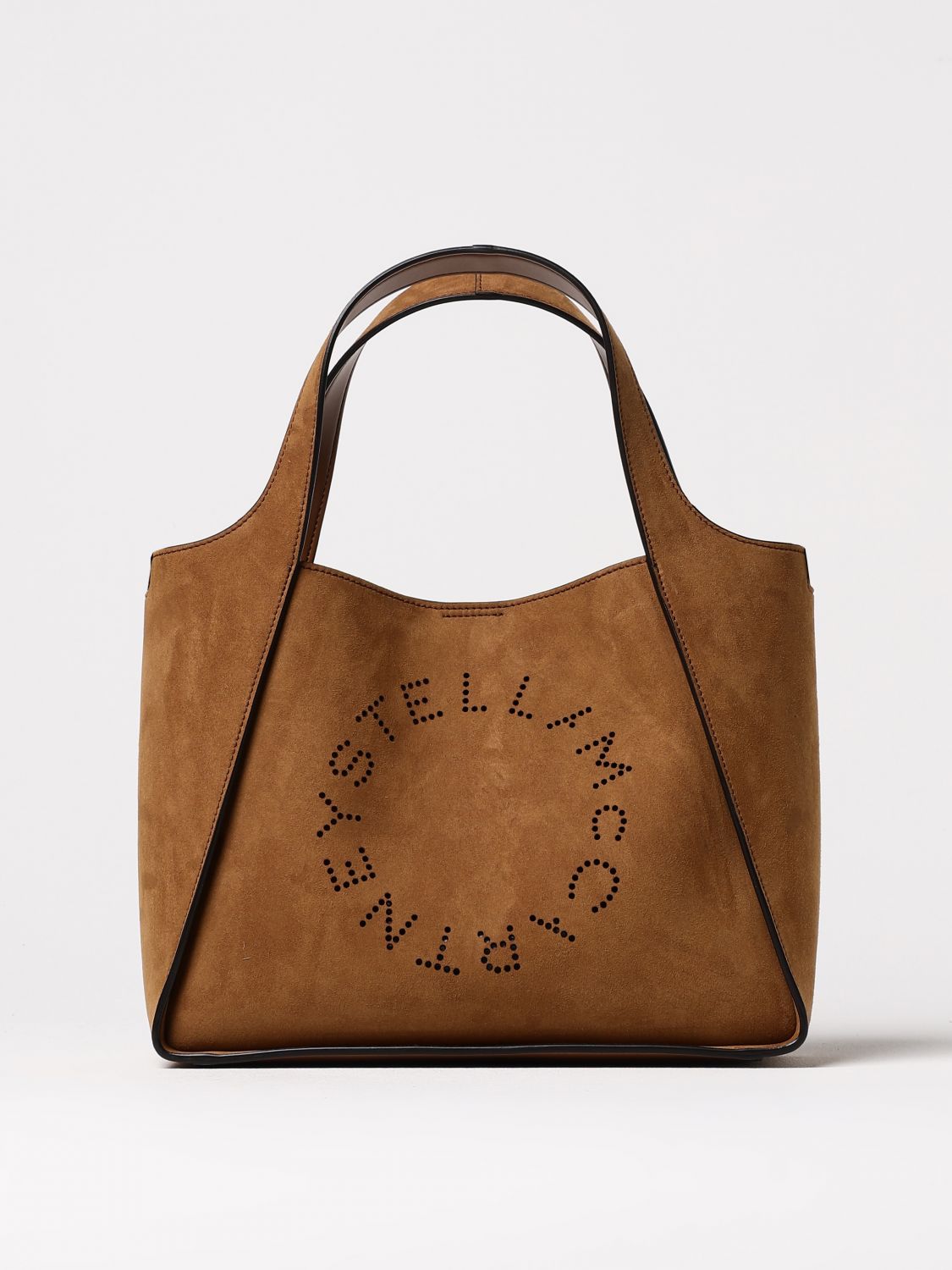 Logo Top Handle tote bag - Brown