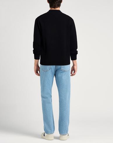 Man Sweater Black Size L Cotton, Modal, Polyamide, Elastane