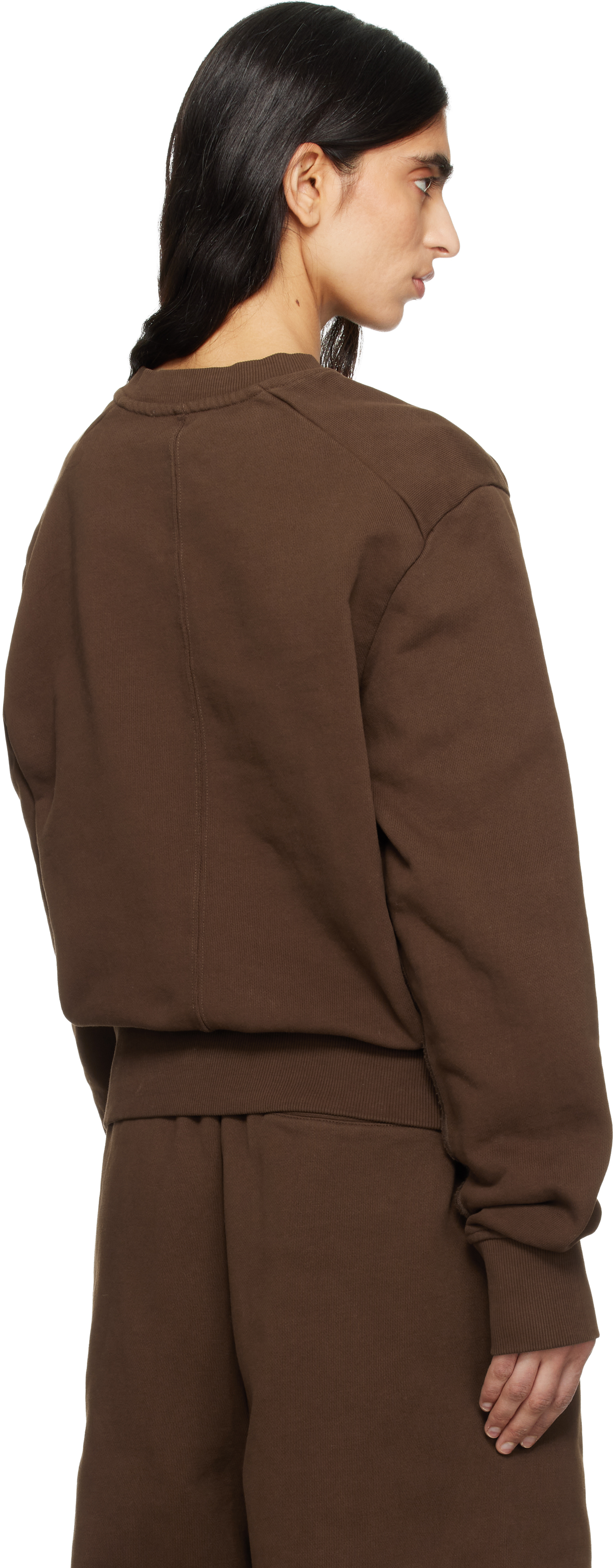 Brown Pod Crew Sweatshirt