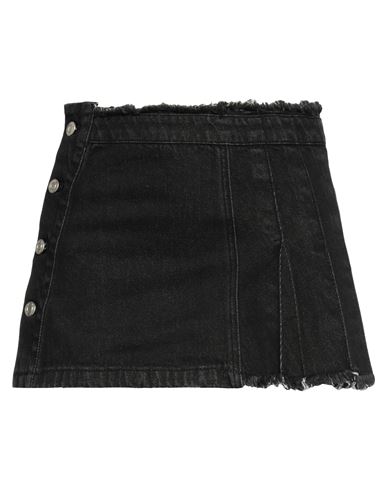 Andersson Bell Woman Denim skirt Black Size 28 Cotton