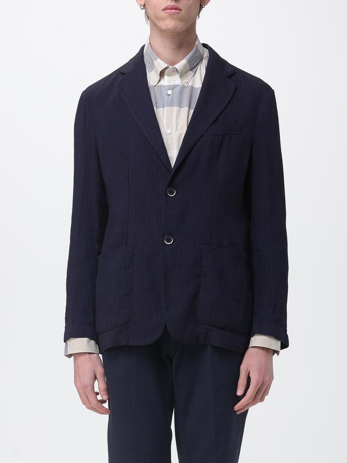 Jacket Men color Navy