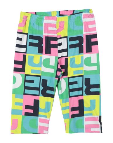 Kid Girl Shorts & Bermuda Shorts Green Size 14 Cotton, Elastane