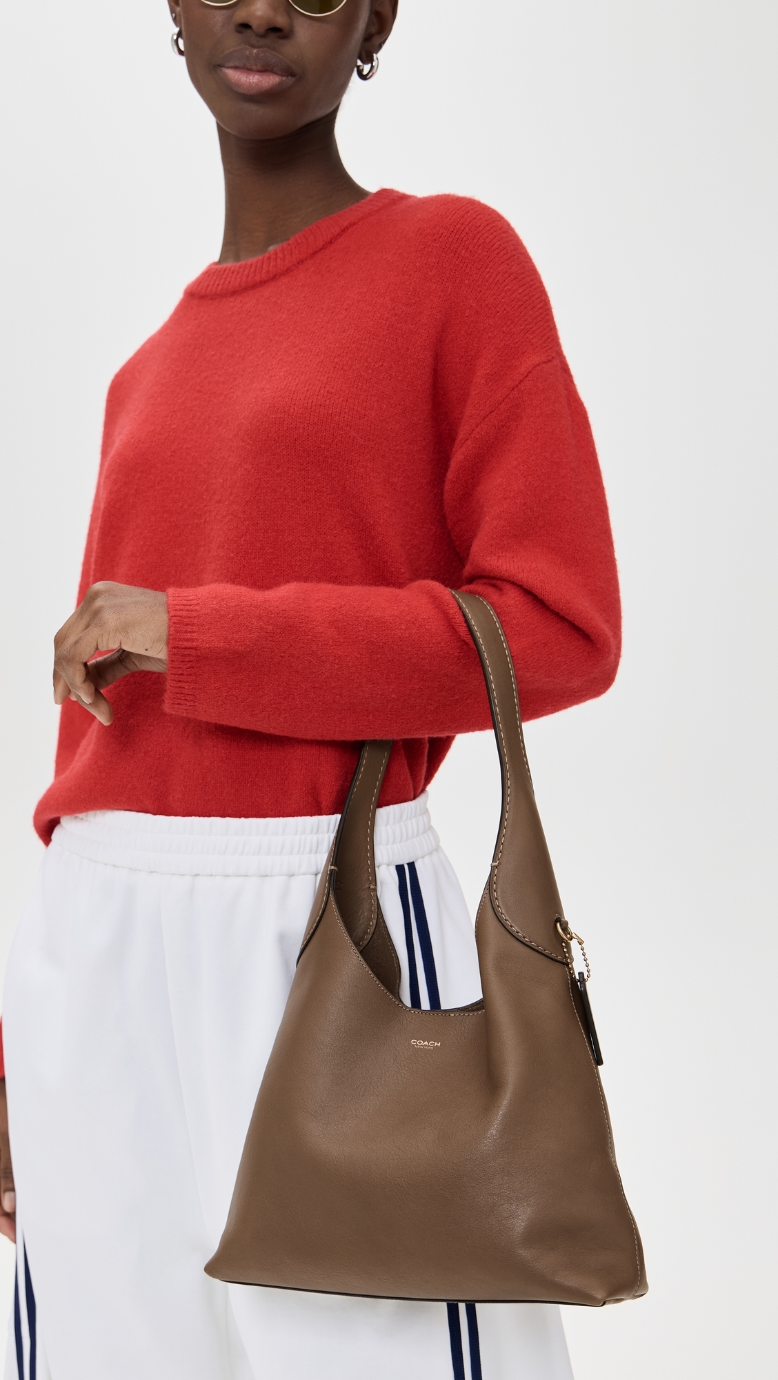 Brooklyn Shoulder Bag 28 B4/Dark Stone One Size