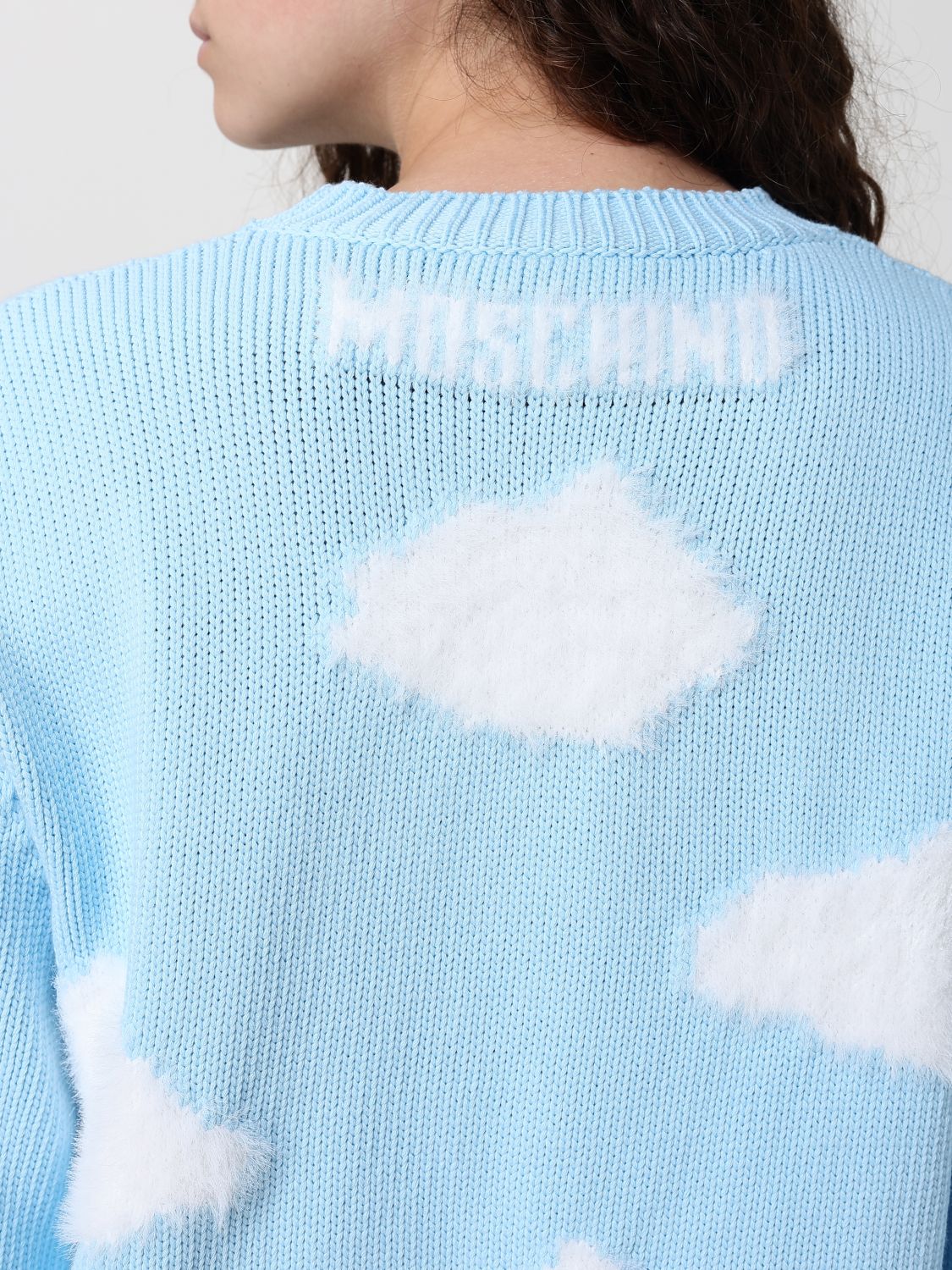 Sweater Woman color Gnawed Blue