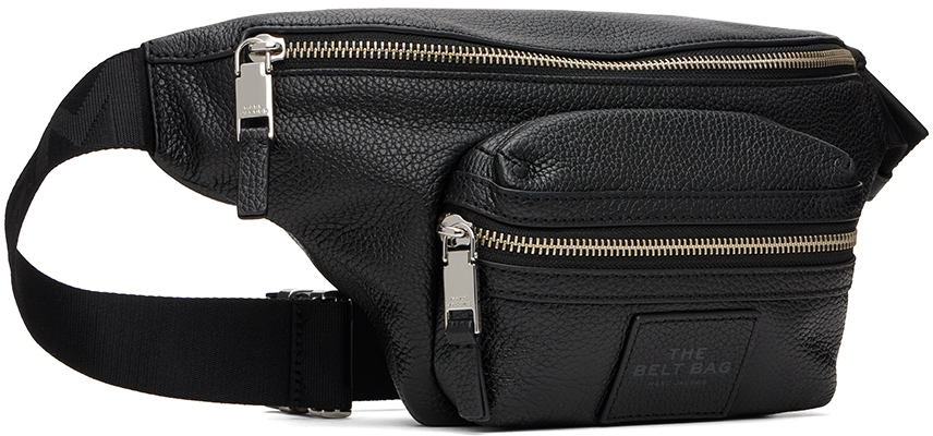 Marc Jacobs Black 'The Leather' Belt Bag