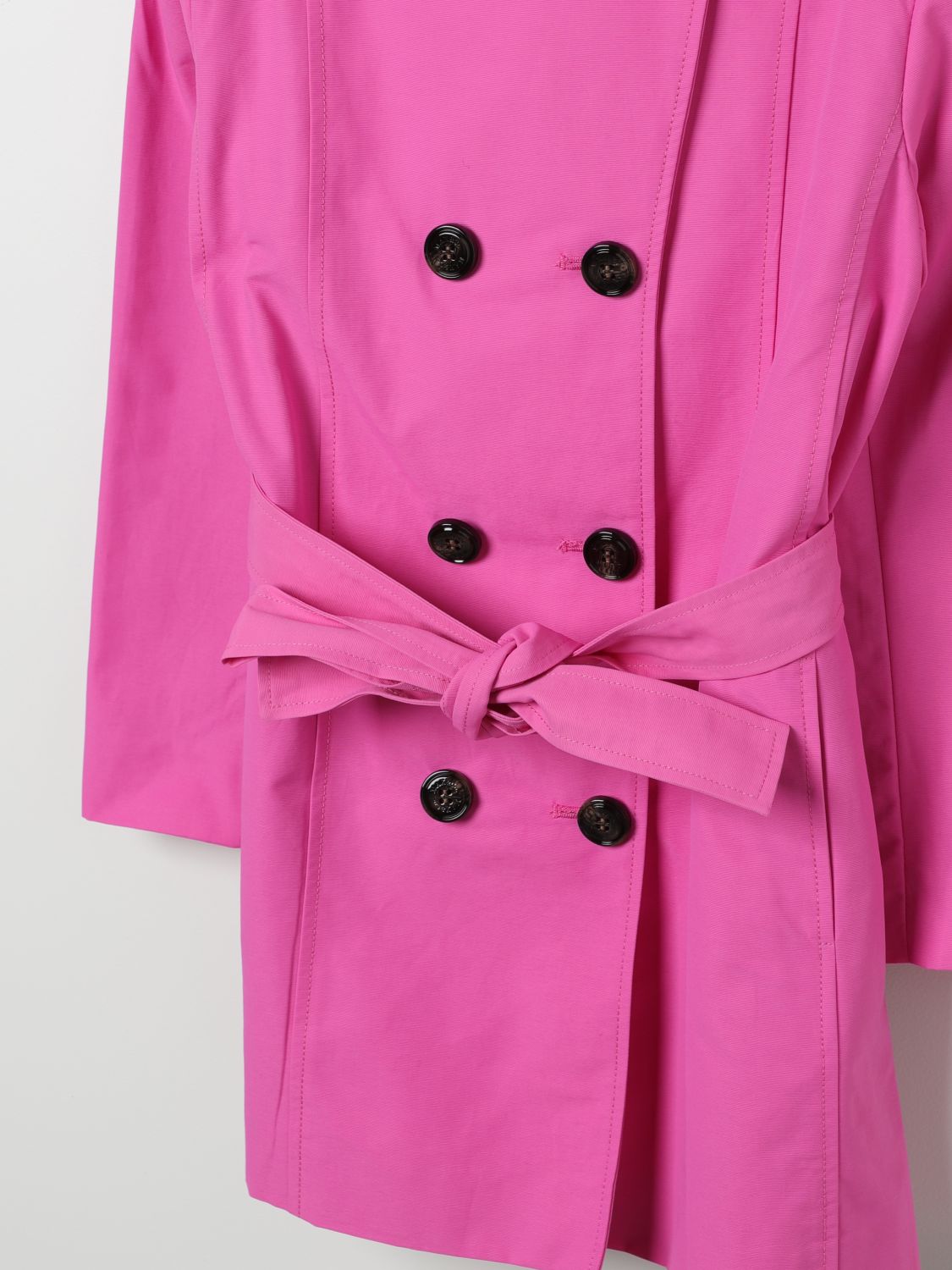 Coat Kids color Pink