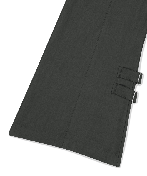 UTILITY CARGO FLARE PANT CHARCOAL