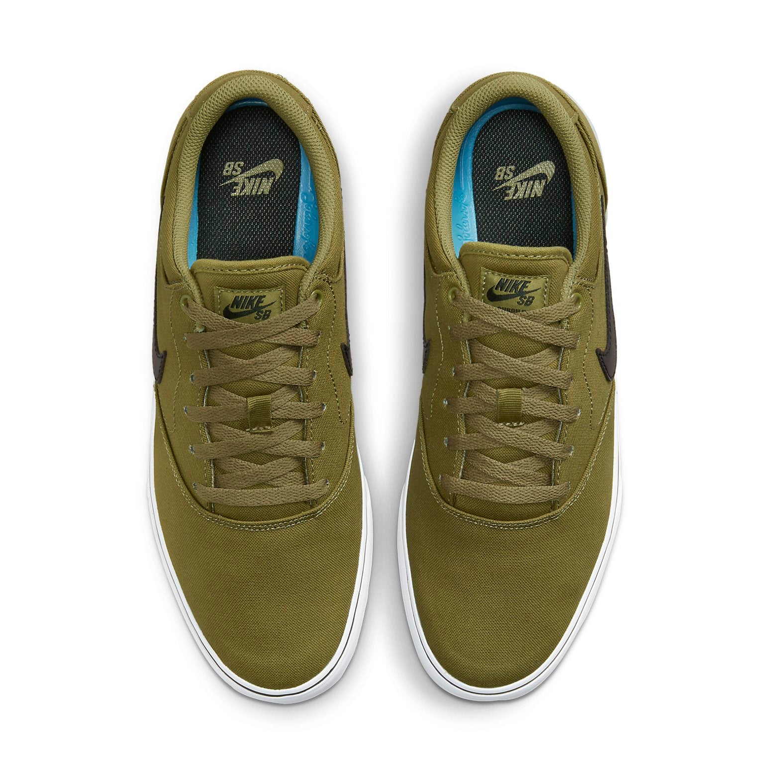 SB Chron 2 Canvas Skate Shoes 'Olive Green'