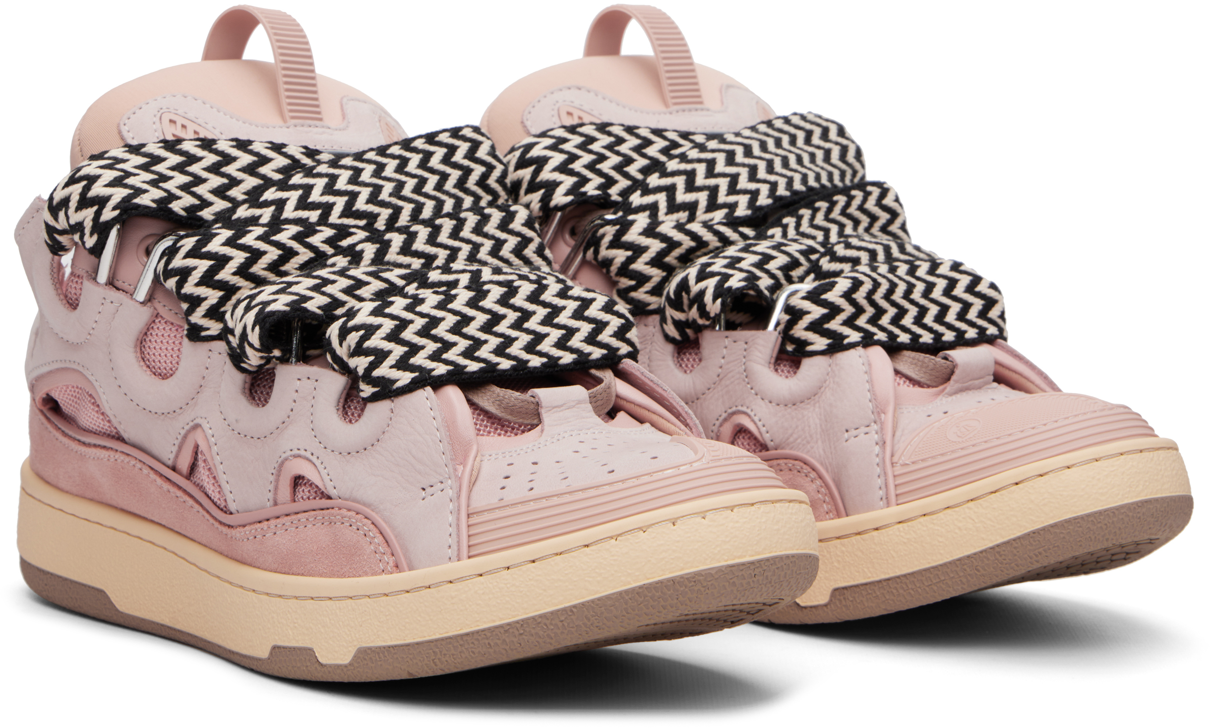 Pink Curb Sneakers