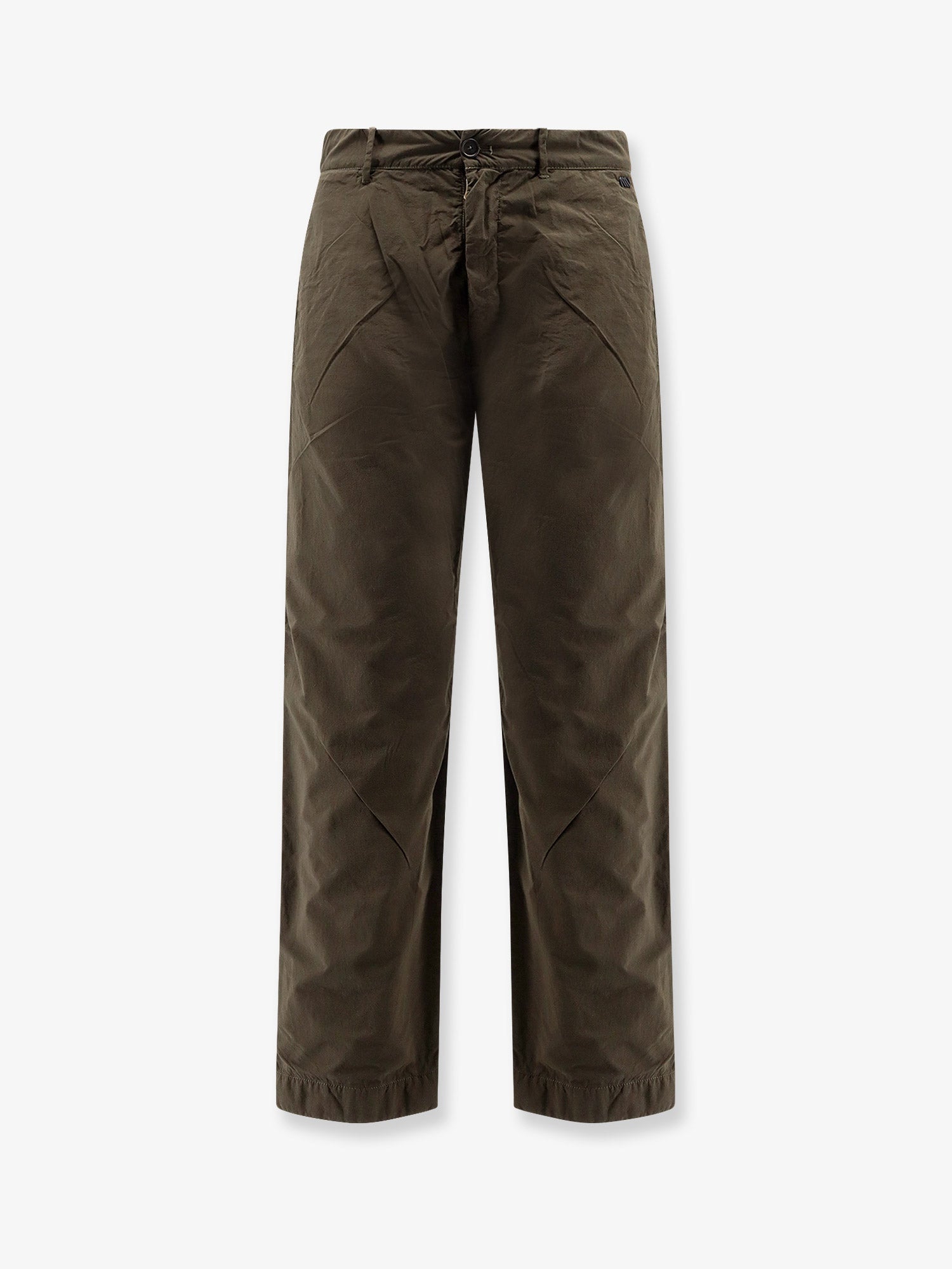 Nylon Trousers — Green