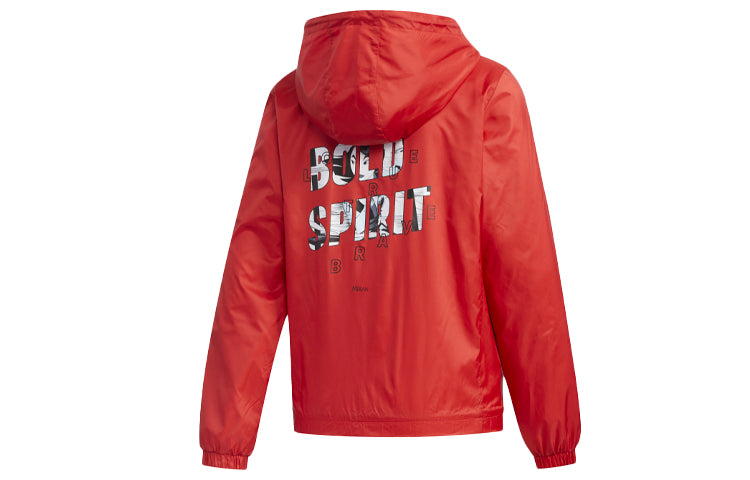 (WMNS) neo x Hua Mulan Printing Jacket Red