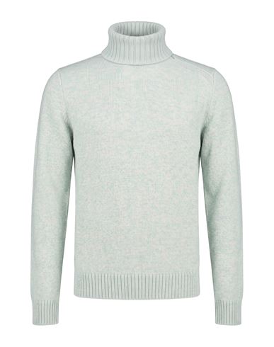 Man Turtleneck Light blue Size L Virgin Wool