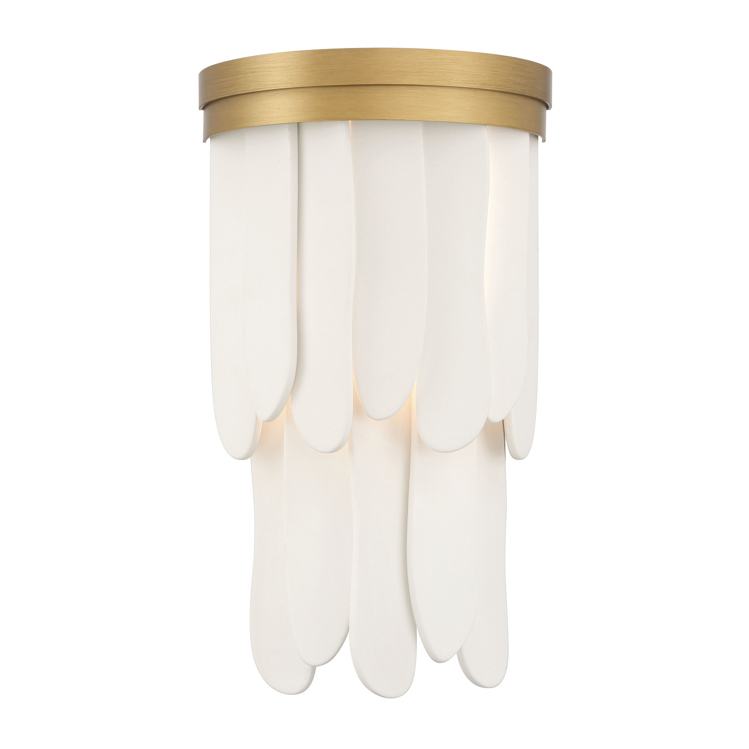 Painted Legacy Brass Wall Sconce from the Briscade Collection