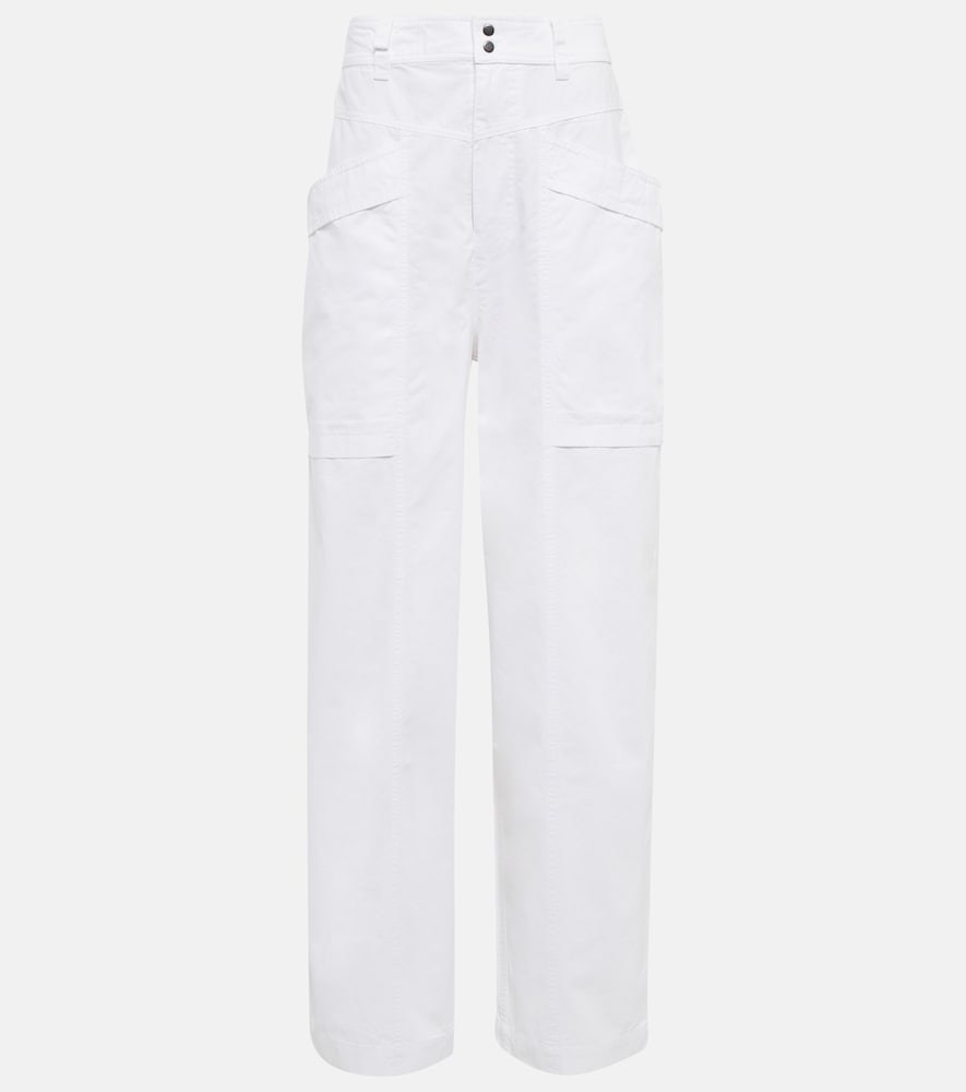 Marant Etoile Ruby high-rise cotton pants