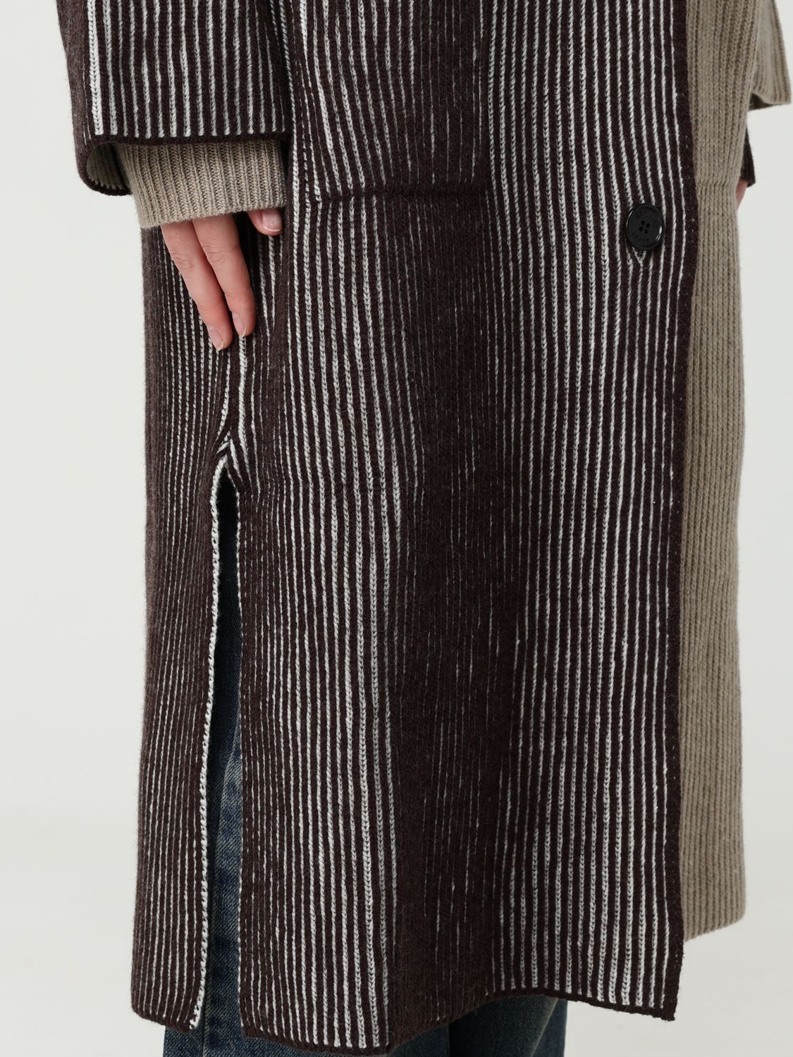 Cardigan Woman color Brown