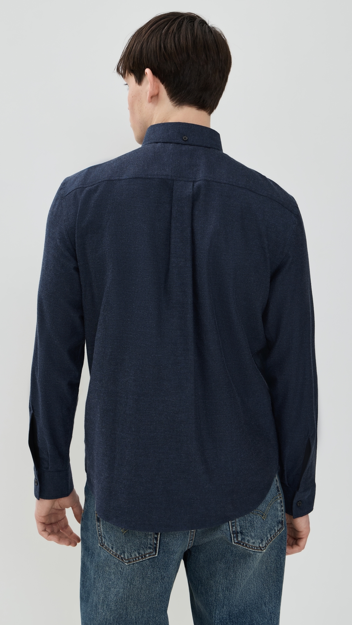 Billy Reid Tuscumbia Classic Shirt Navy