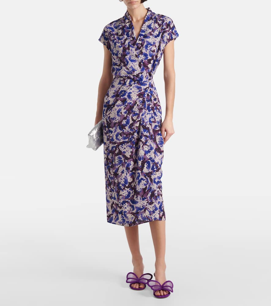 Gianvito Rossi Butterfly 70 mesh and suede mules