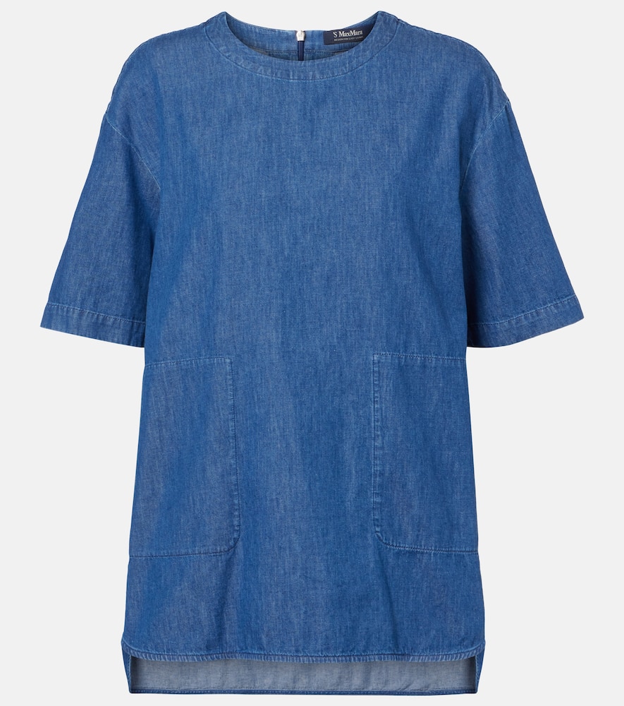 Moresca denim top