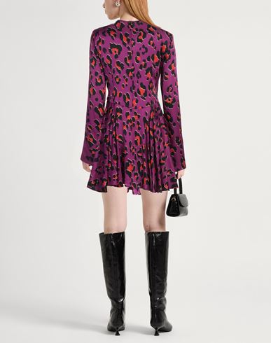 Woman Mini dress Plum