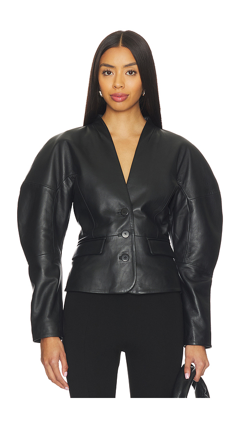 LAMARQUE x REVOLVE Elsy Jacket in Black. M also in
