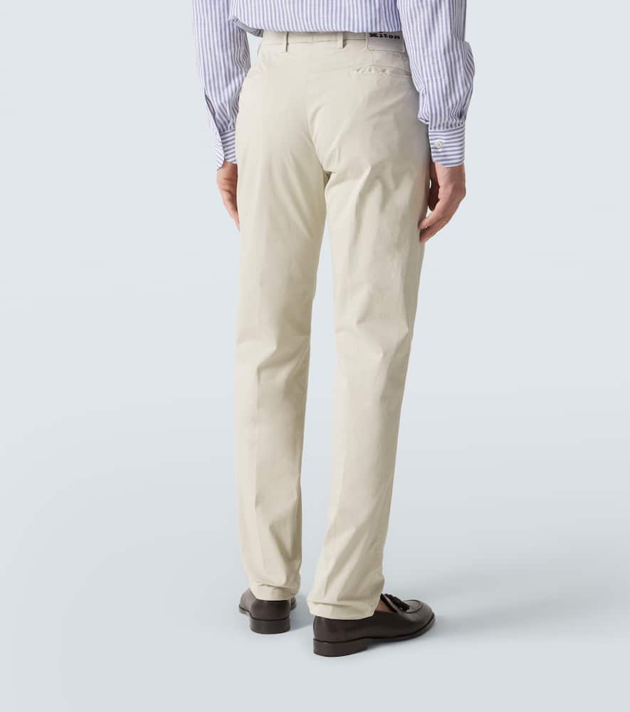 Cotton-blend chinos