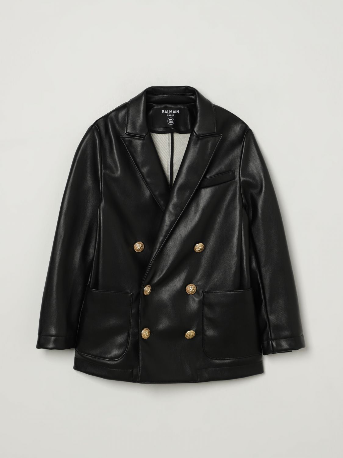 Jacket BALMAIN Kids color Black