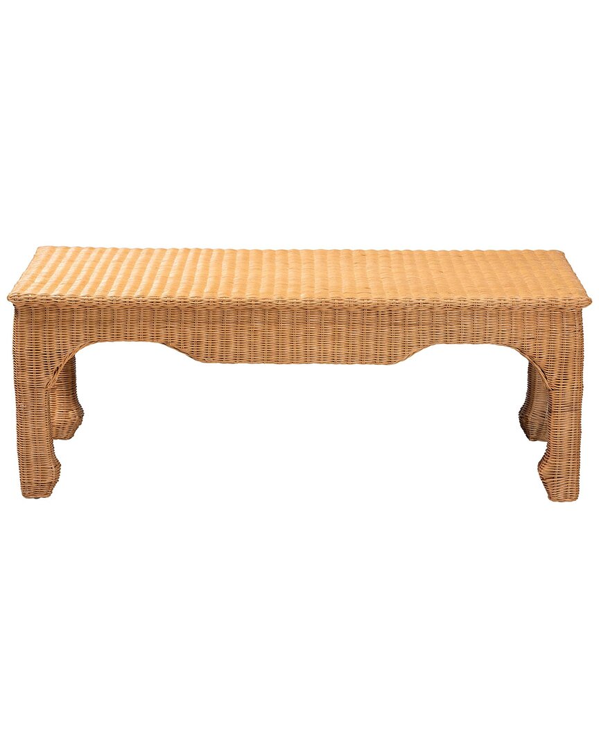 Abena Ming Style Rattan Coffee Table
