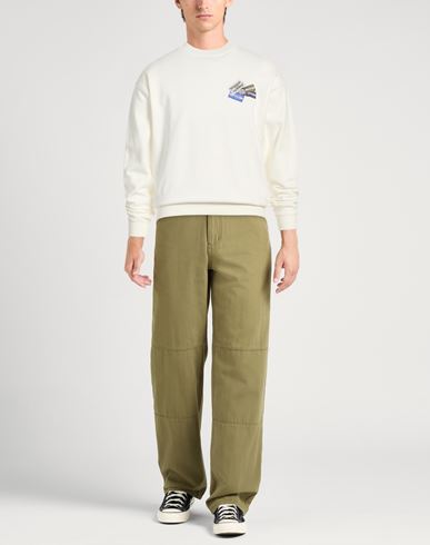 Man Sweatshirt White Size 3 Cotton