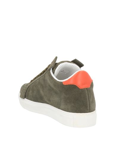 Man Sneakers Military green Size 10 Leather