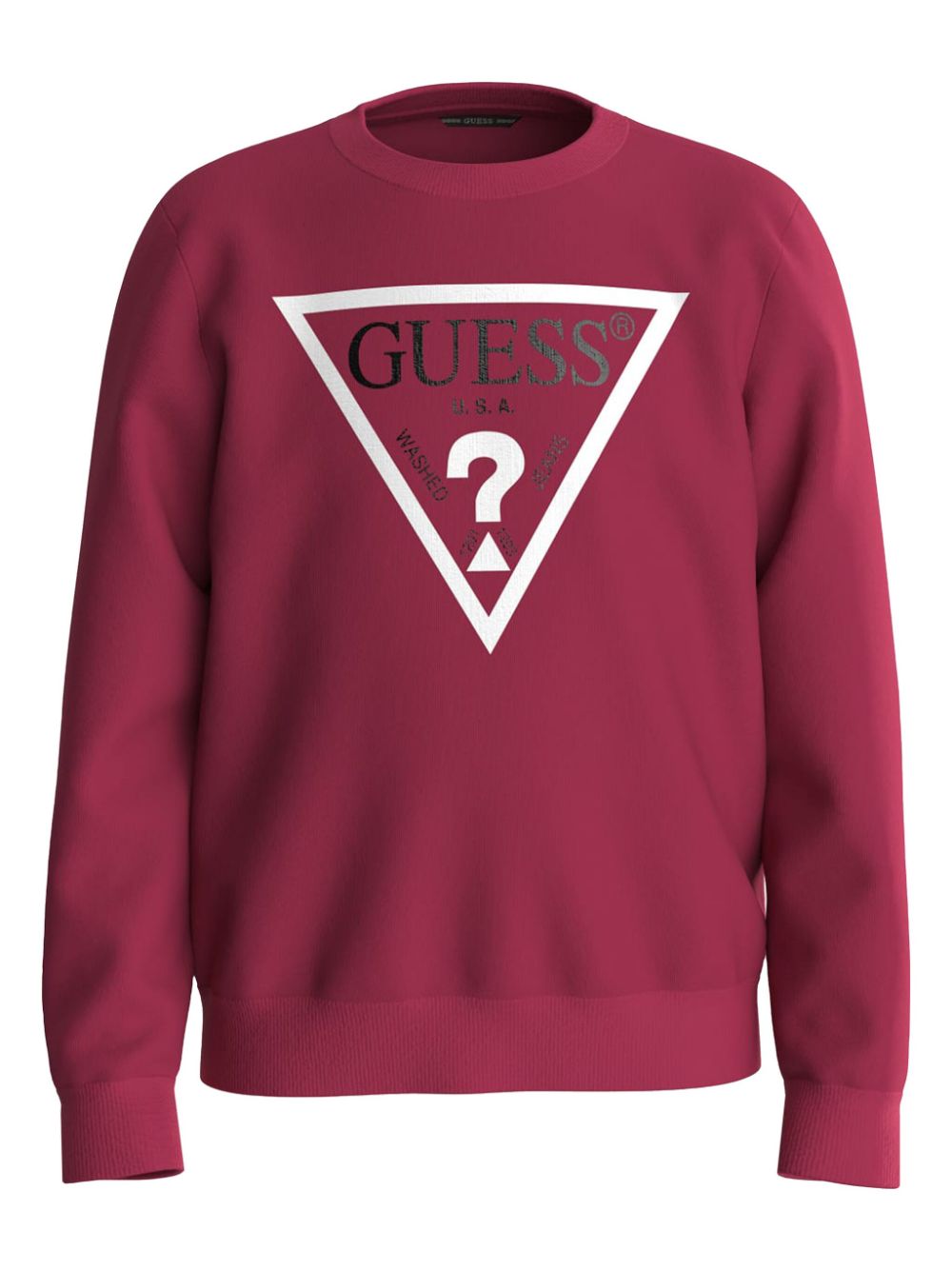 Triangle-logo sweatshirt - Red