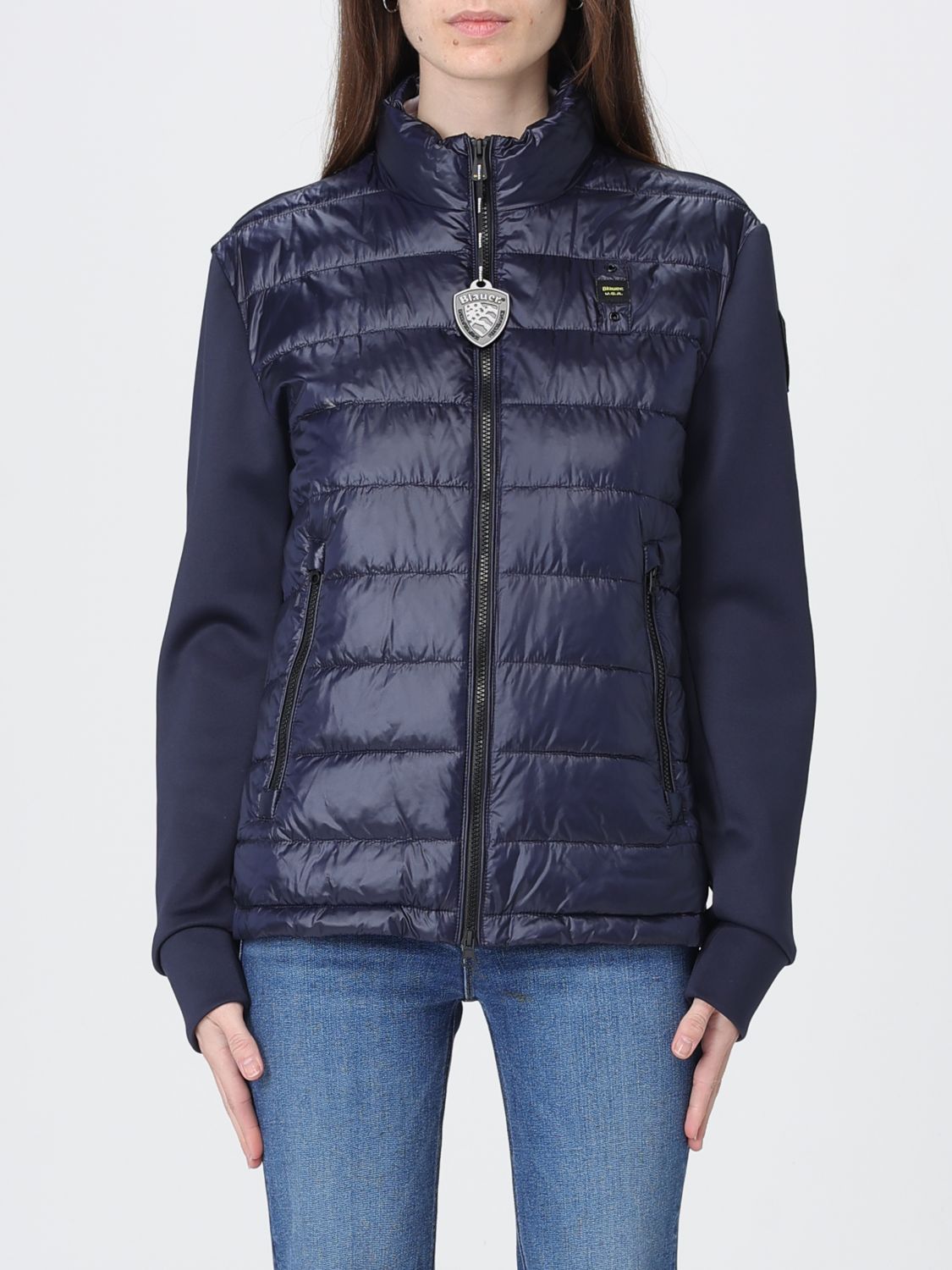 Jacket Woman color Blue