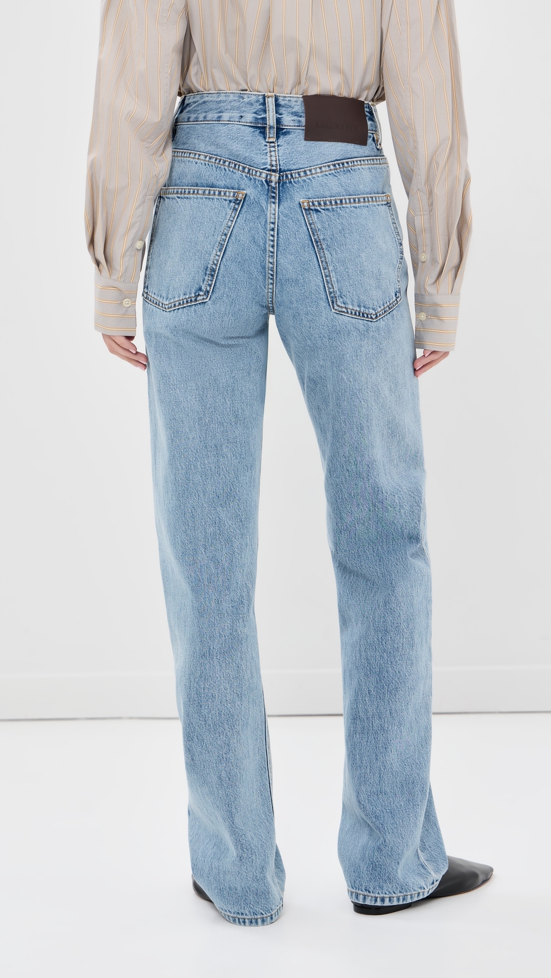 Farah Classic Bootcut Jeans Vintage Light Blue