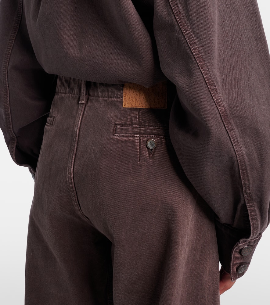High-rise balloon jeans