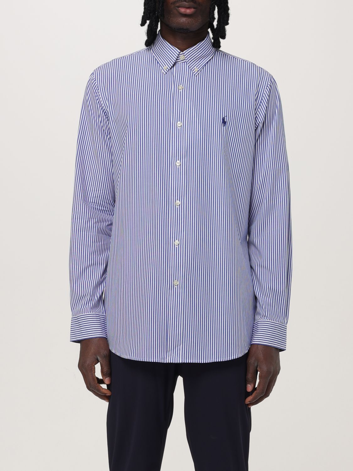 Shirt Men color Blue 1