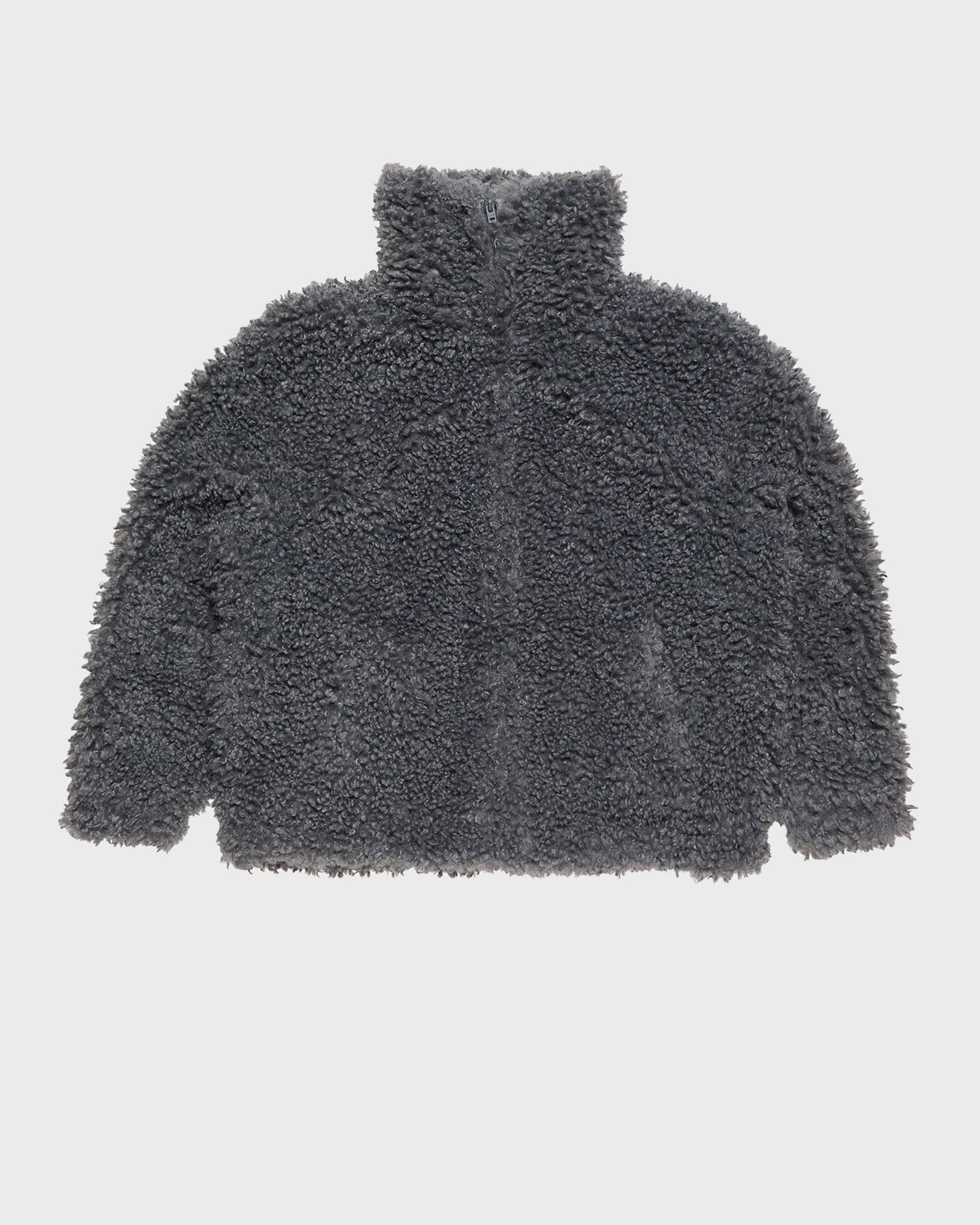 Acne Studios Jacket Faux Fur Bomber Grey