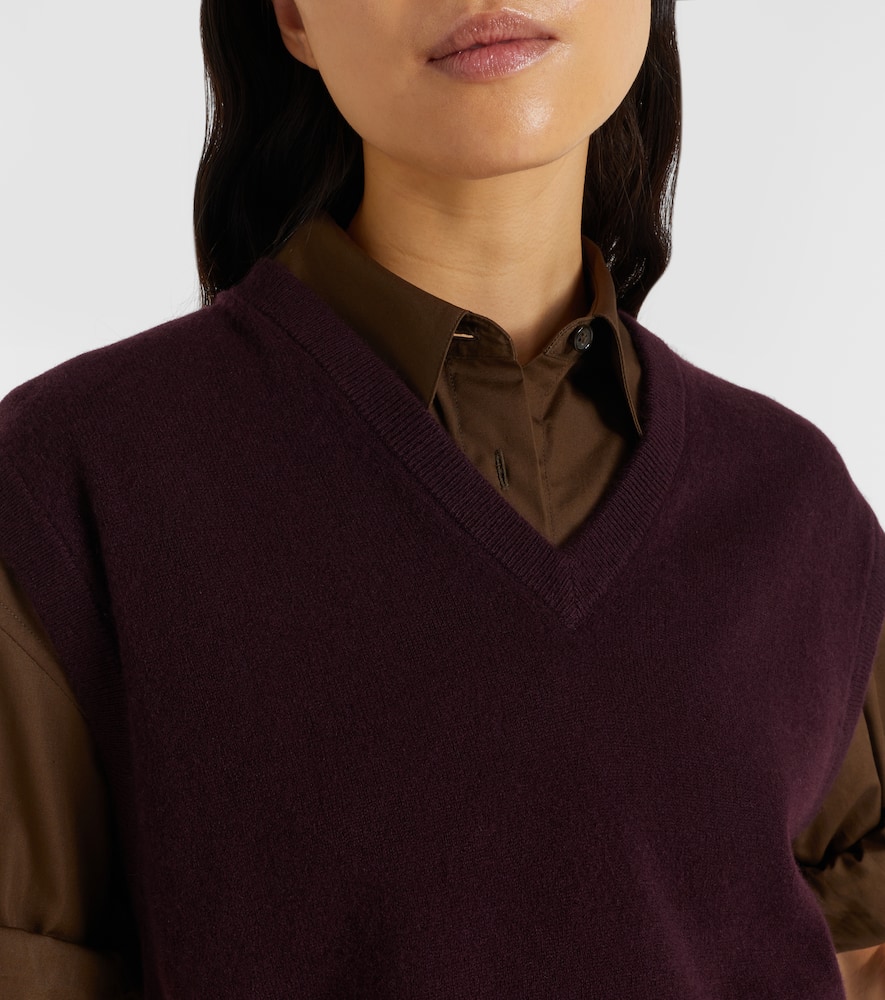 N°243 Spencer cashmere-blend sweater vest