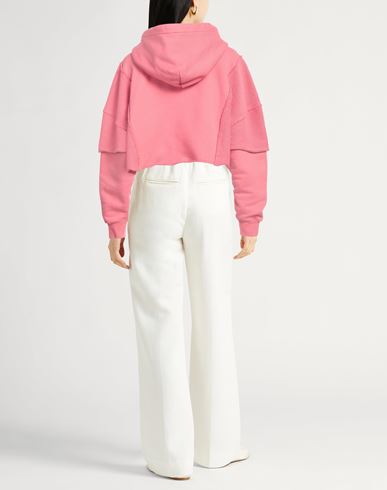 Khrisjoy Woman Sweatshirt Pink Size 1 Cotton, Rubber