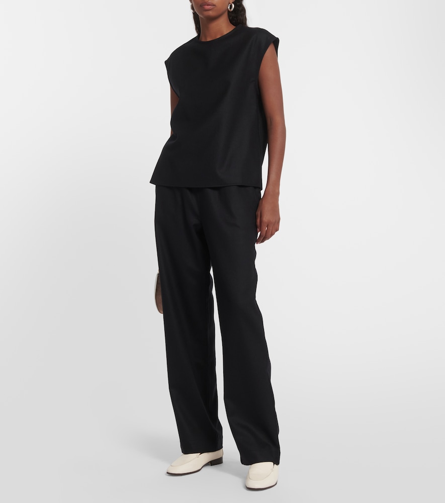 Dasha wool and cashmere top
