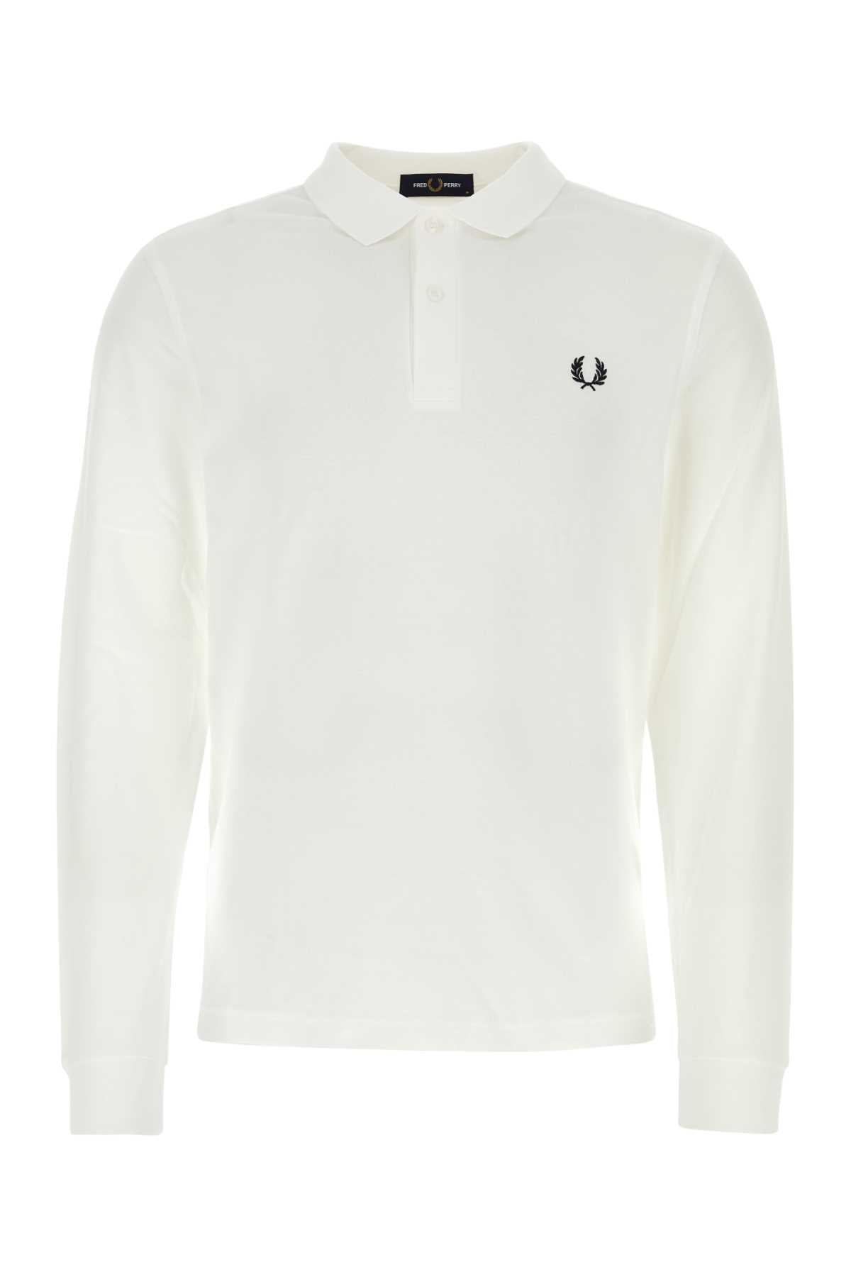 Long Polo Shirt — White