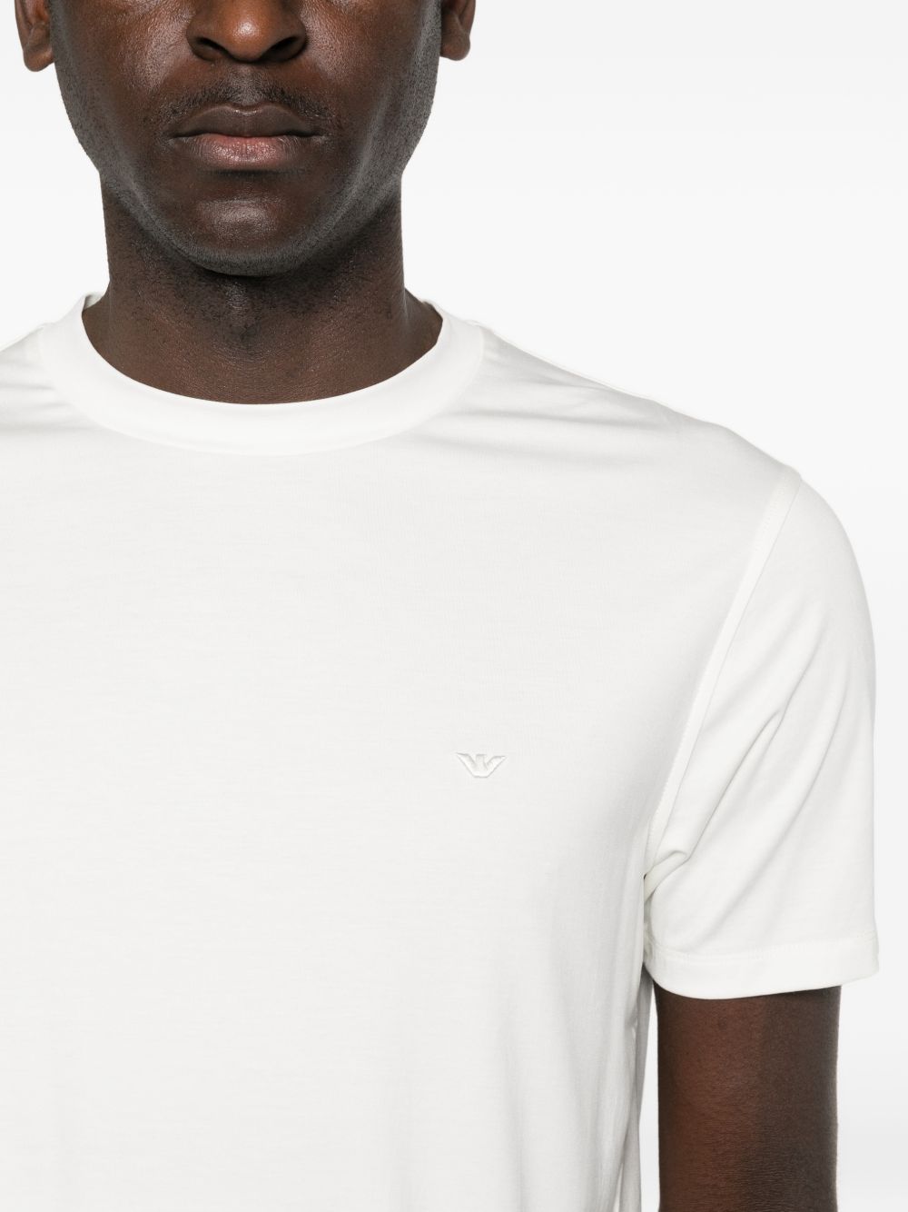 Modal And Silk Blend T-Shirt
