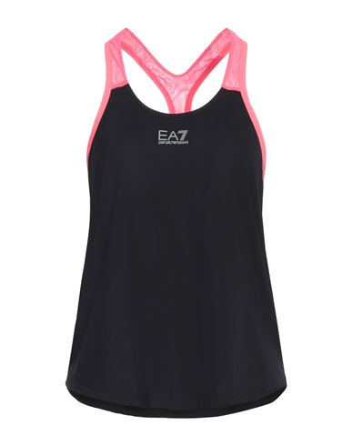 Woman Tank top Black Size XS Polyamide, Elastane