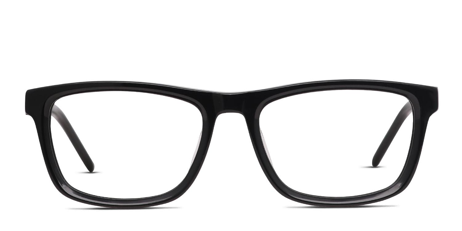 X GlassesUSA.com SoHo Shiny Black