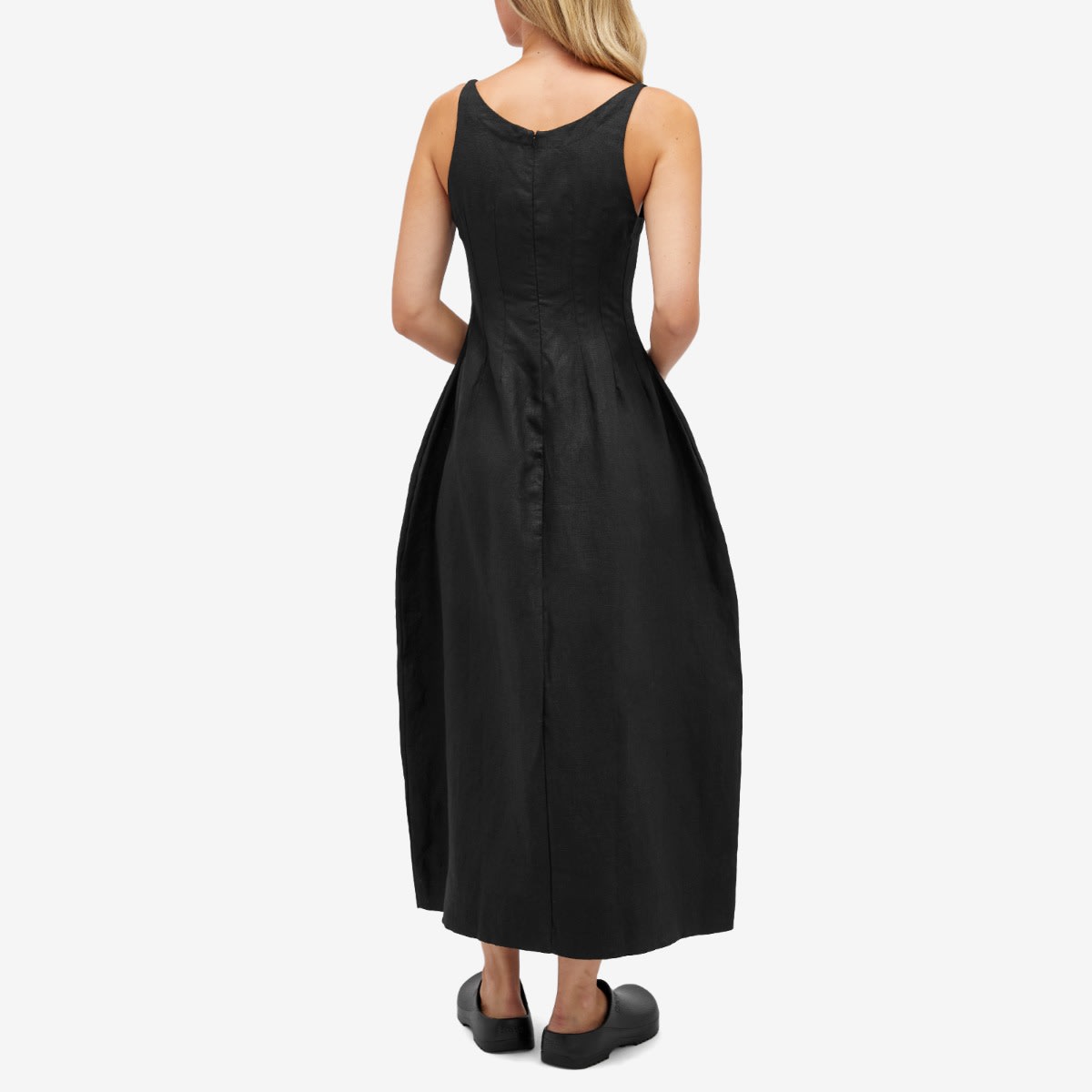 Women's Sanne Midi Dress in Black