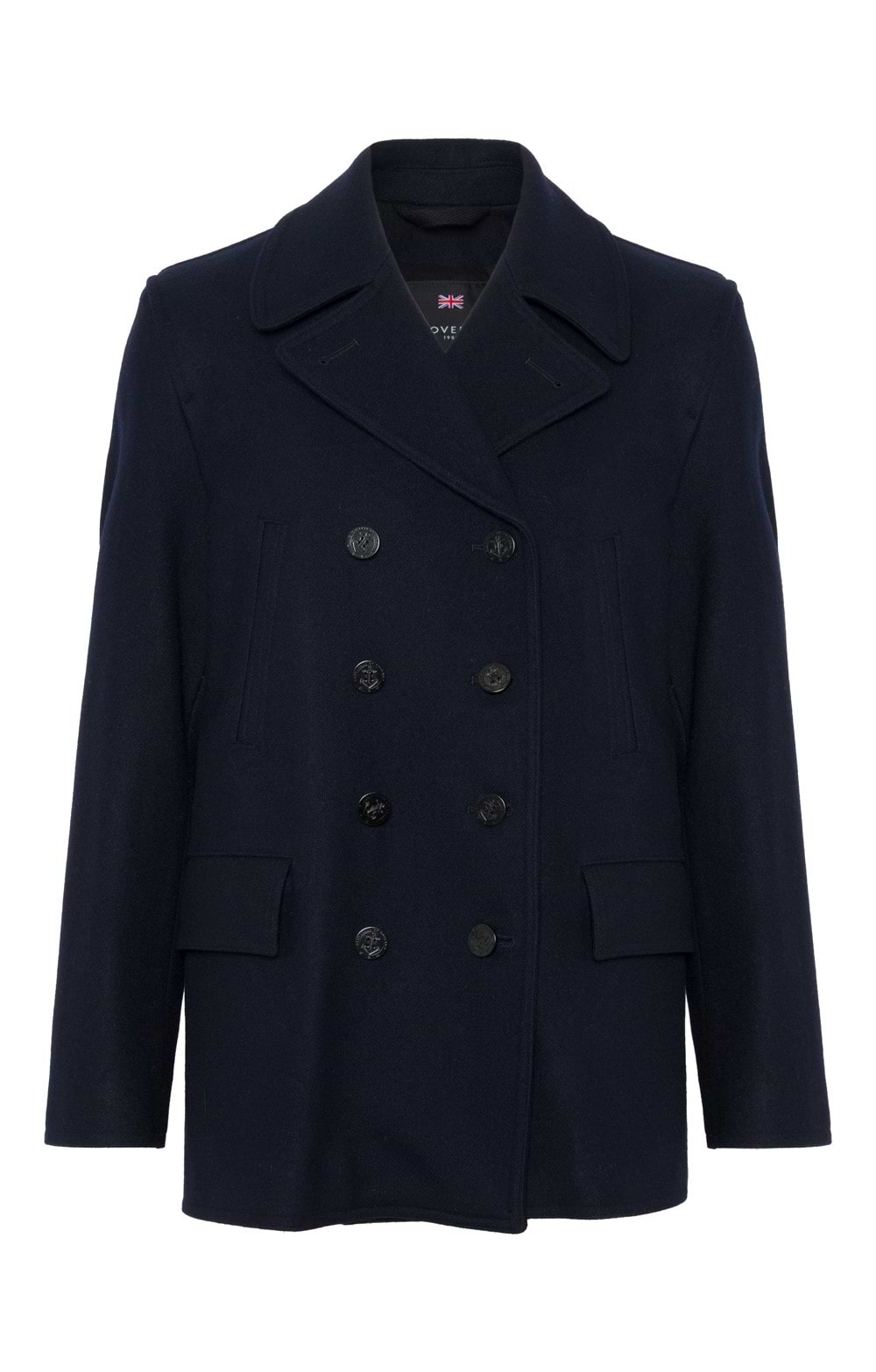 Men's Churchill Peacoat - Navy Blue