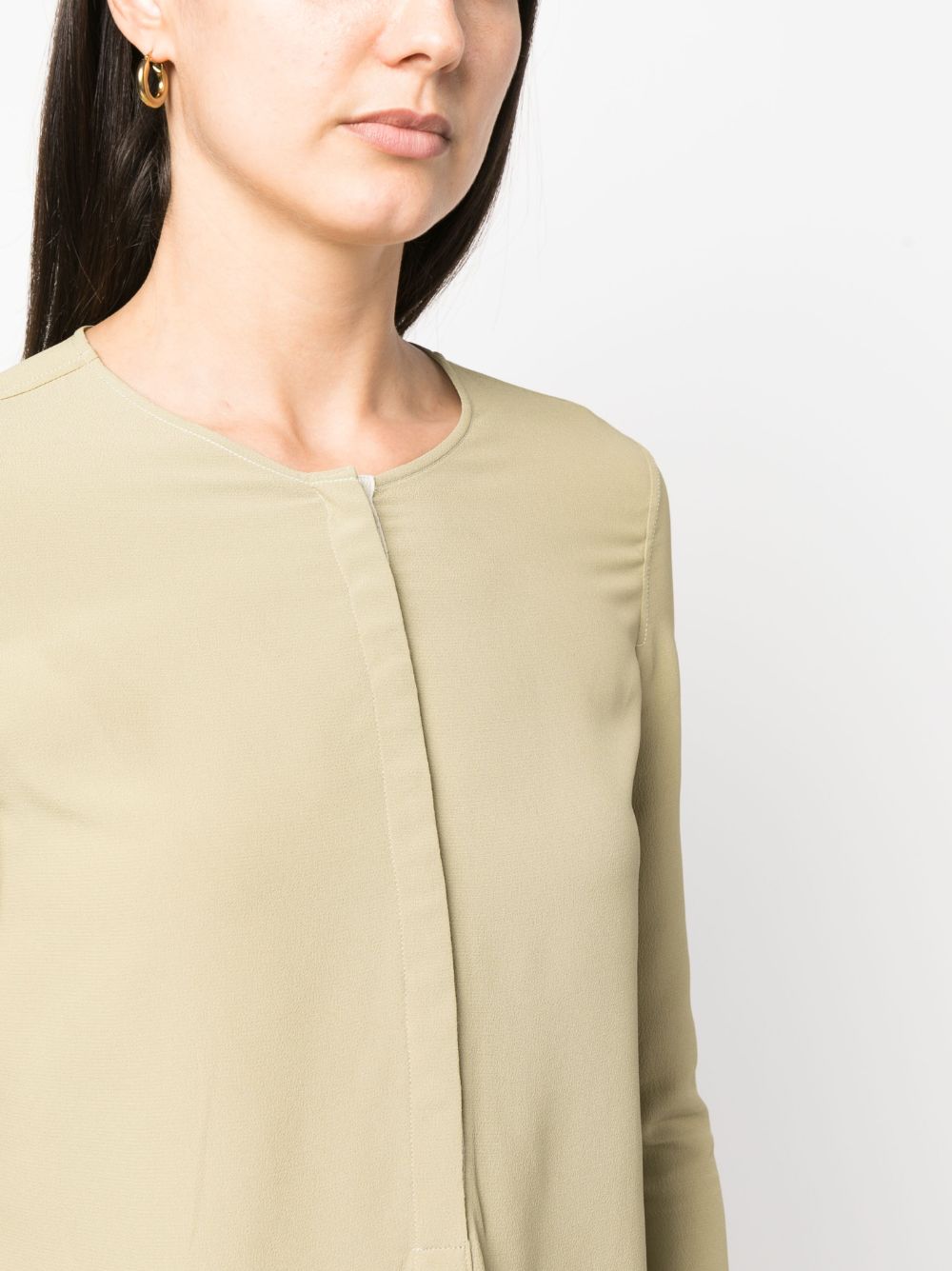 Véronique Leroy Silk Cracks Tunisian Top