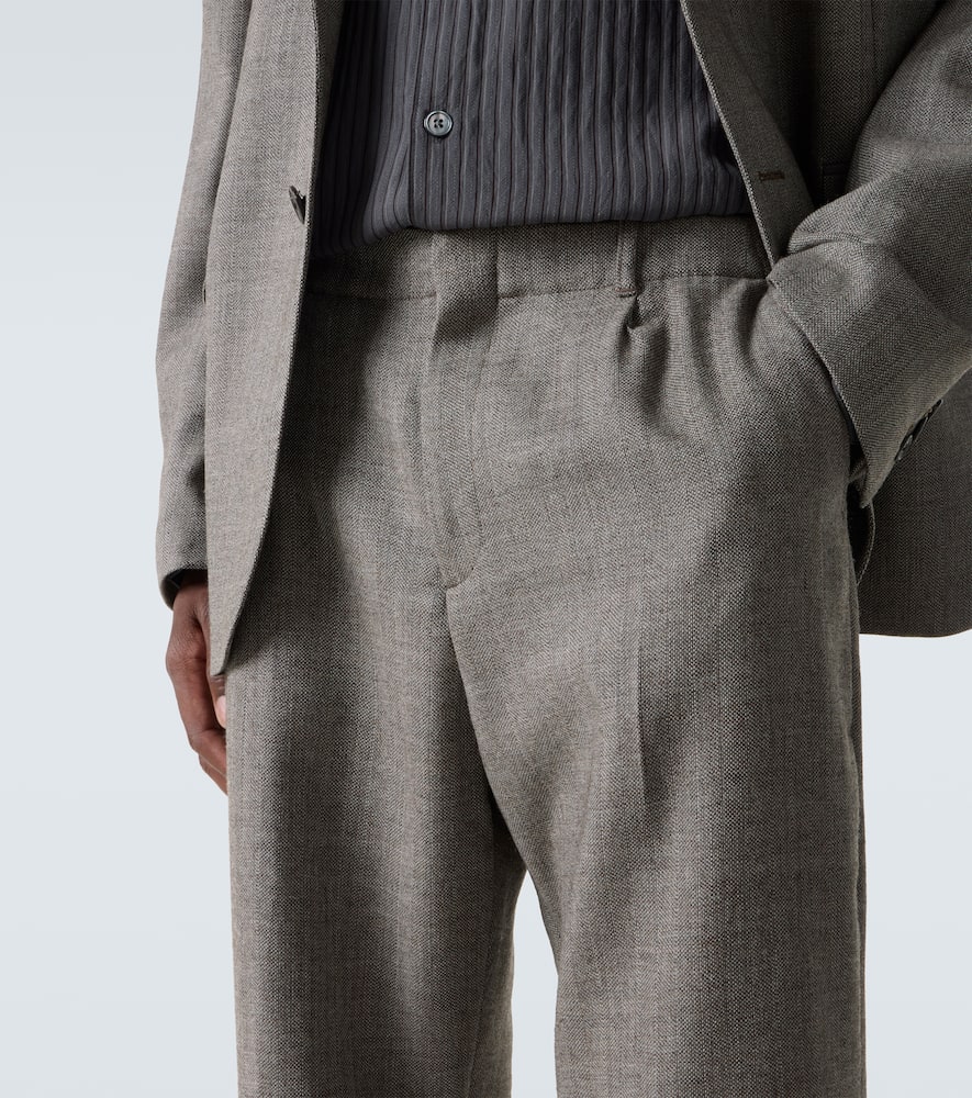 Borrowed virgin wool chinos