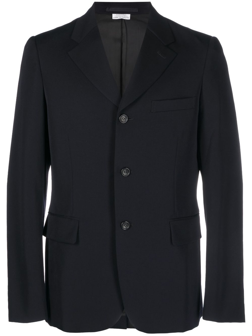 Single-breasted blazer - Blue