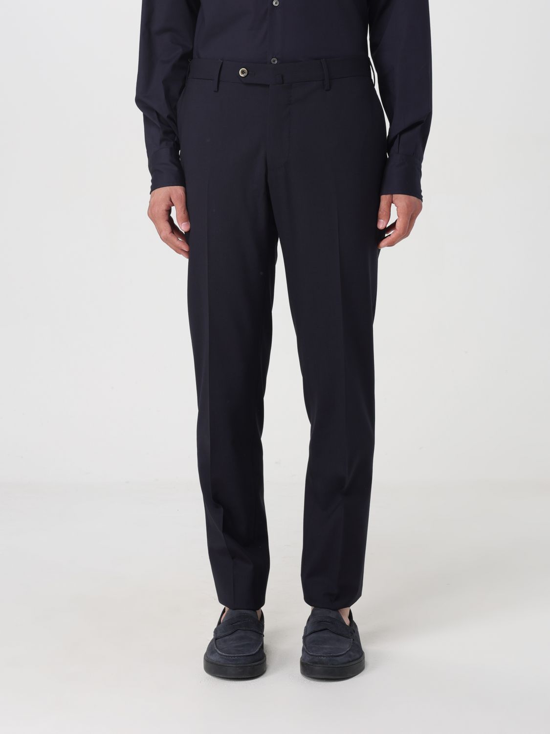 Pants Men color Blue