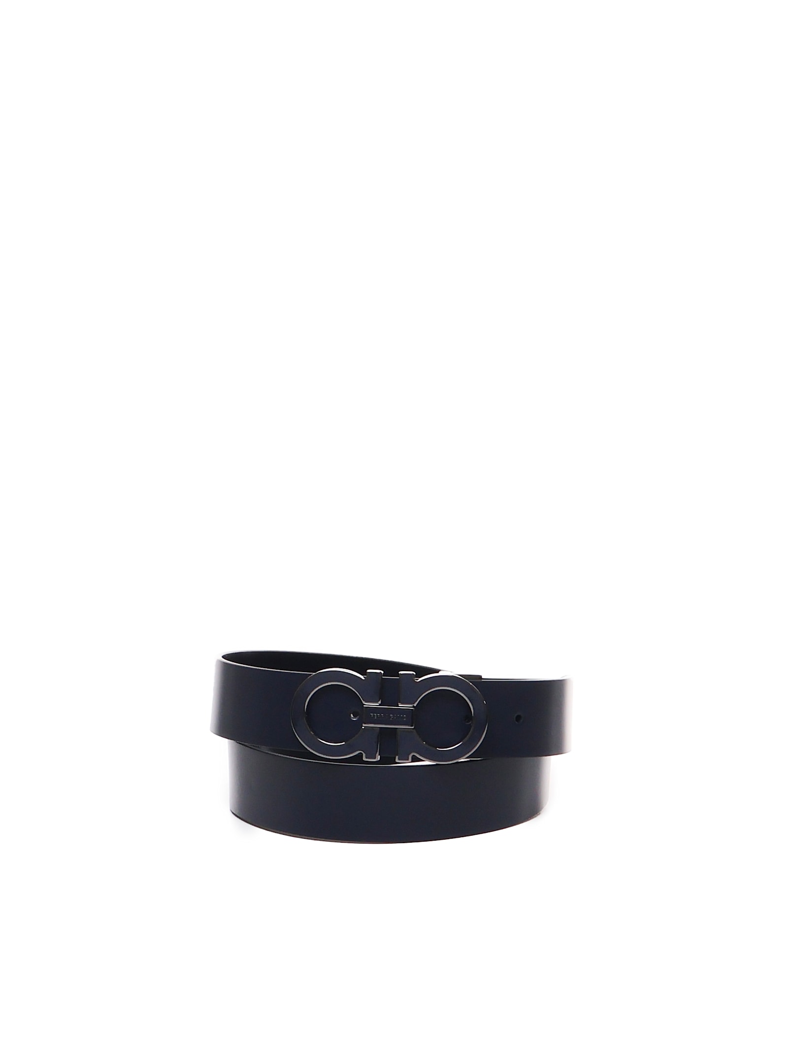 Gancini Belt In Calfskin